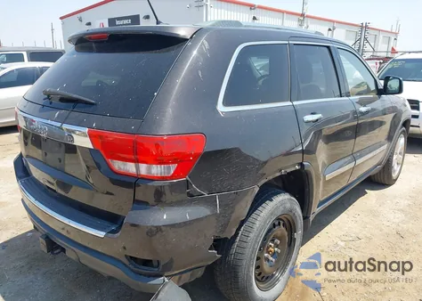 2012 Jeep Grand Cherokee Overland z USA, uszkodzony, nr VIN 1C4RJECG4CC354536